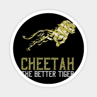 Cheetah Tiger Magnet